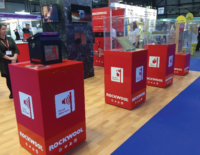 Jewson Live display stands